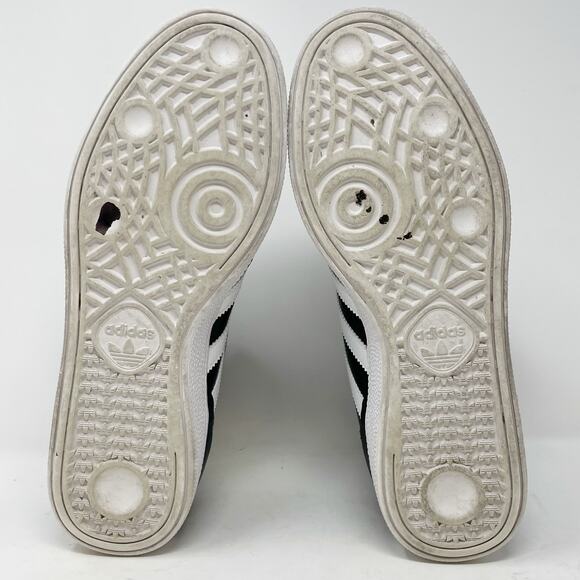 Adidas Busenitz Pro Mid Black White Mens Size 9 F37355 - Picture 8 of 10